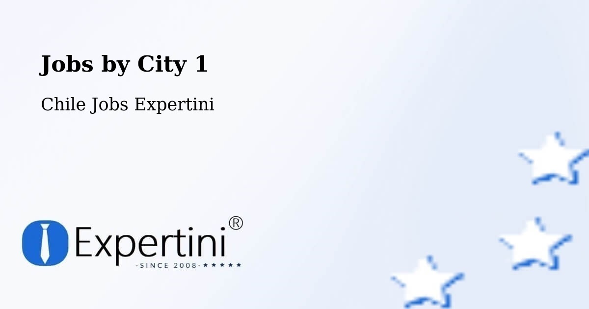 City Jobs in Chile - Expertini